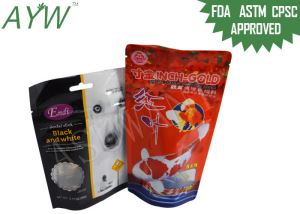 Postavte se na balení potravin Čiré okno pro rybí krmiva / Dental Stick Dog Treats