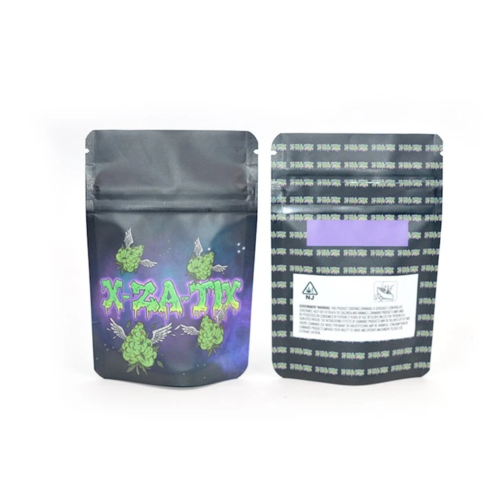Jedlé thc gummies balení tašky ziplock plastové mylar semll důkaz cookies balení