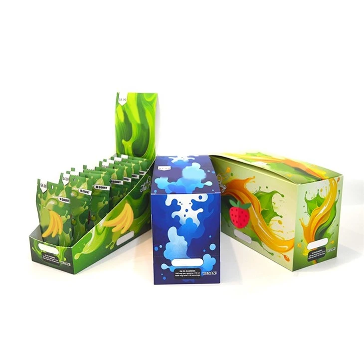 Color Box Packaging Cardboard Paper Retail Counter high quality